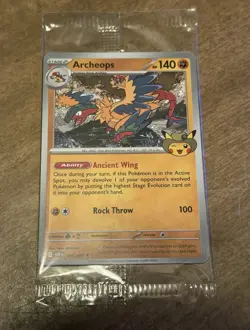 Sealed 2026 Field Fossil Museum Promotional Card Pokemon Chicago TCG Archeops - Image 1