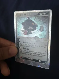 Sneasel ex Holo 103/109 Pokemon Card Nintendo English 2003 - Image 4