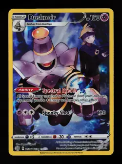 Dusknoir TG06/TG30 Holo Brilliant Stars Trainer Gallery Pokemon Cards - Image 1