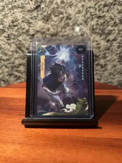 Kayou Naruto CCG NRSA-PR-010 Sasuke Promo Card English NM - Image 1