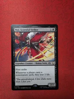 Wizards of the Coast MTG Mai, Scornful Striker TLA 0109 Rare Regular EN 2025 - Image 2