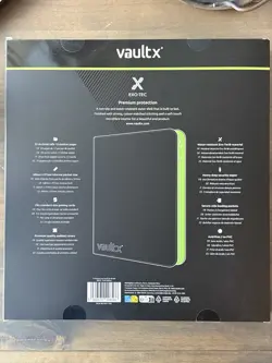 Vault X Black 1st Edition ME3 12 Pocket Zip Binder Brand New - Image 2