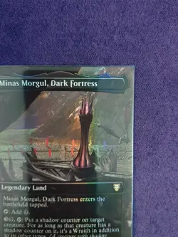 Minas Morgul, Dark Fortress (Borderless) [LTC - 514] - NM [Foil] TCG MTG - Image 2
