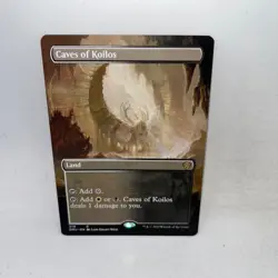 Caves of Koilos (Borderless) 378 Rare Dominaria United Magic: The Gathering LP - Image 1
