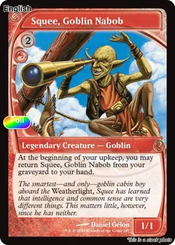 Squee, Goblin Nabob (Future Sight) EN [MB2 - 247] - NM [Foil] TCG MTG - Image 1