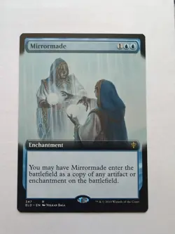 MTG Mirrormade (ELD) Throne of Eldraine ( Extended Art) Regular Rare 347 - Image 1