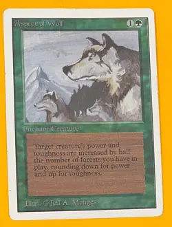 MTG ASPECT OF WOLF Unlimited (OldManMTG 007-207) - Image 1