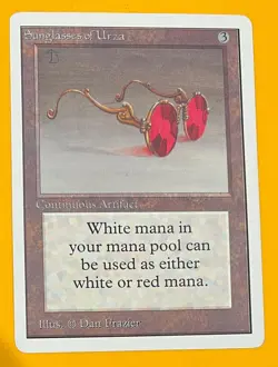 MTG SUNGLASSES OF URZA Unlimited (OldManMTG 007-361) - Image 1