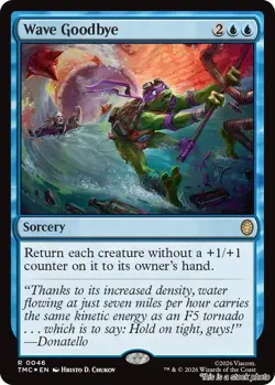 Wave Goodbye (Surge Foil) MTG Commander: Teenage Mutant Ninja Turtles Rare NM... - Image 1