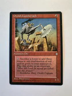 Orcish Lumberjack - MTG Ice Age - NM - Image 1