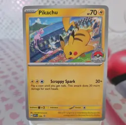 Pokemon TCG - Pikachu SVP190 - World Championships Promo - Image 1