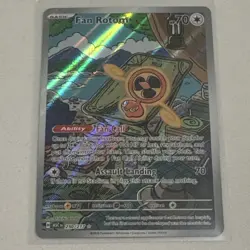 Pokemon Fan Rotom 250/217 Holo Rare Basic ASC Electric Pokemon TCG 2023 - Image 1