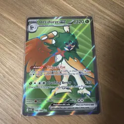 Pokemon TCG: DECIDUEYE ex Full Art Ultra Rare #100/088 – ME03 Perfect Order. - Image 1
