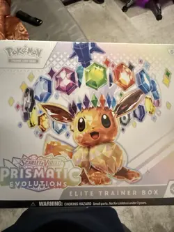Pokemon Prismatic Evolutions Elite Trainer Box Eevee Exclusive 2024 - Image 1