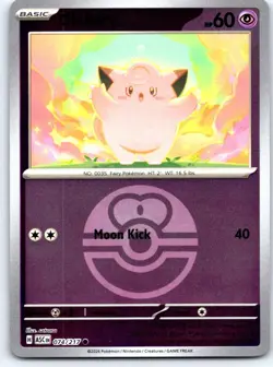Clefairy (Love Ball) 074/217 Common Ascended Heroes Pokemon Reverse Holo NM - Image 1