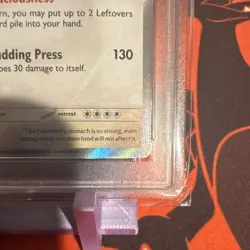 2024 Pokemon SV Paldean Fates Snorlax 202/091 Shiny Rare Holo PSA 10 EN - Image 5