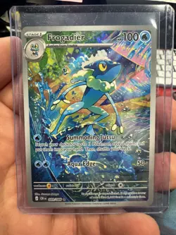 Frogadier 089/086 IR Chaos Rising Pokemon TCG - CENTERED, GEM MINT Candidate - Image 1
