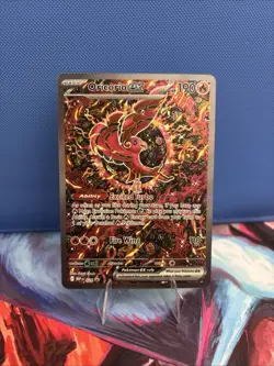 Pokemon TCG Oricorio EX 024 Me: Mega Evolution Promo Holo Full Art 190 HP - Image 1