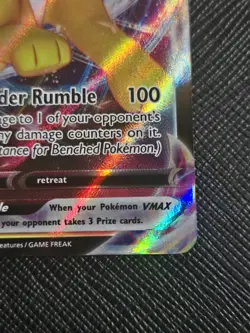 Pokemon TCG Jolteon VMAX Full Art Holo SWSH Evolving Skies 51/203 LP - Image 5