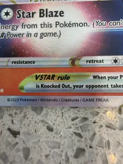 Pokemon TCG Charizard VSTAR 019/159 SWSH Crown Zenith Holo Ultra Rare NM C003 - Image 2