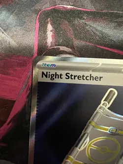 Pokemon TCG Night Stretcher 173/132 Hyper Rare Trainer Item Full Art Holo NM - Image 4