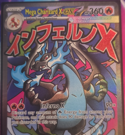The Pokemon Company Mega Charizard X EX 023 ME Promo Holo 360 HP English - Image 1