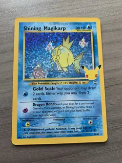 2021 Pokemon SWSH Celebrations Shining Magikarp Classic Collection #66/64 - Image 2