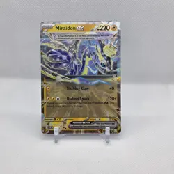 Miraidon ex NM 081/198 Holo Scarlet & Violet Pokemon Double Rare - Image 1