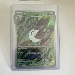 MINT Pokemon TCG Arbok 176/162 Temporal Forces Illustration Rare English - Image 1