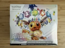 Pokemon Scarlet & Violet Prismatic Evolutions Elite Trainer Box ETB - New/Sealed - Image 1