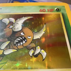 Pokemon TCG Pinsir 9/64 Jungle Unlimited Holo Rare 60 HP No Set Symbol Error - Image 5