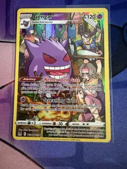 Pokemon TCG Gengar TG06/TG30 Trainer Gallery Lost origin – Good Condition - Image 1