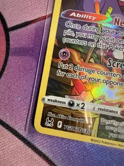 Pokemon TCG Gengar TG06/TG30 Trainer Gallery Lost origin – Good Condition - Image 5