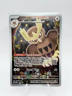 Pokemon Noctowl 141 SV: Scarlet & Violet Promo Holo Stage 1 100 HP Jewel Seeker - Image 1