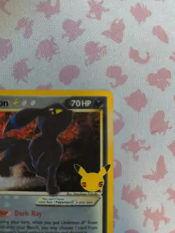 ☄Pokemon TCG Celebrations Classic Umbreon Star 17/17 Holo 25th Anniversary M/NM - Image 2