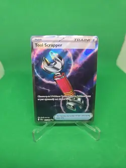 Tool Scrapper 115/086 Me04: Chaos Rising Holo Pokemon TCG - Image 1