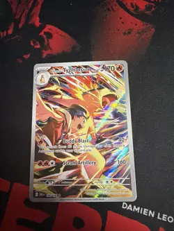 The Pokemon Company Ethan's Typhlosion 190/182 Sv10 Full Art Holo Rare ENG - Image 2