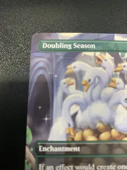 MTG Doubling Season | Anime Borderless (WOT) - Wilds of Eldraine NM/MT - Image 2