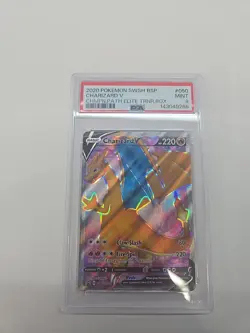 2020 Pokemon Sword & Shield Black Star Promos Charizard V #SWSH050 PSA 9 MINT - Image 3