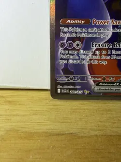 Team Rockets Mewtwo EX 281/217 SIR Ascended Heroes Full Art Holo Pokemon TCG, NM - Image 3
