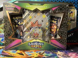 Pokemon Shining Fates Sealed Eldegoss V Collection Box - Image 1