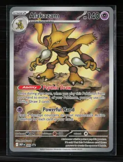 Pokemon 2025 Journey Together Alakazam #MEP EN 009 - Image 1