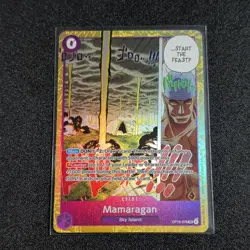 One Piece CCG Mamaragan Foil Event Card OP15-078 English Standard Card Stock - Image 1