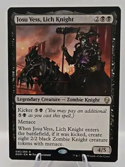 Josu Vess, Lich Knight MTG Dominaria Regular - Image 1