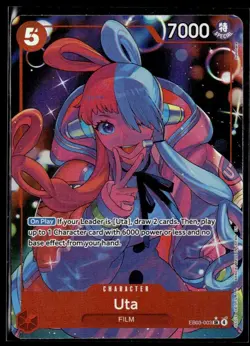 2026 One Piece Heroines Edition Uta Alternate Art #EB03-003 - Image 1