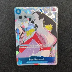 Bandai One Piece Boa Hancock OP02-059 SP Parallel Foil Character 5000 ENG - Image 1