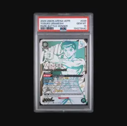Union Arena TCG Yusuke Urameshi Winner Promo Alt Art Holo PSA 10 Gem Mint - Image 1