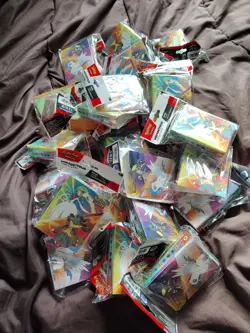 Lot of 25 Pokemon Mini Portfolios - holds 60 cards each Bulk Sale "No Cards" - Image 1