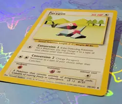 Porygon 39/102 Base Set Pokemon Card - Vintage NM - Image 3