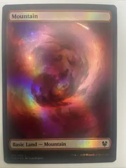 MTG Mountain (THB) Theros Beyond Death Foil Land 253/254 - Image 1